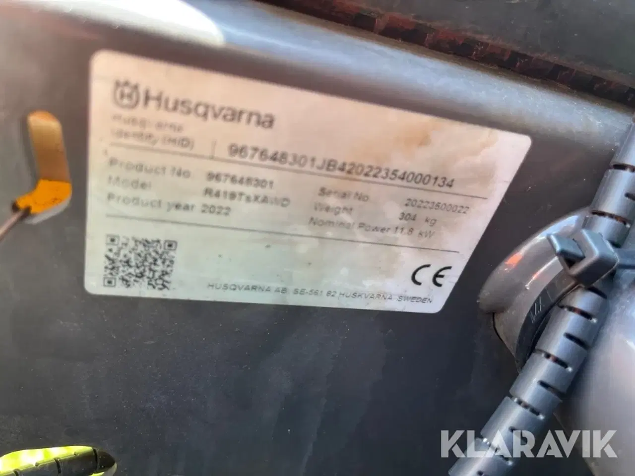Billede 5 - Græsslåmaskine Husqvarna R 419sX AWD