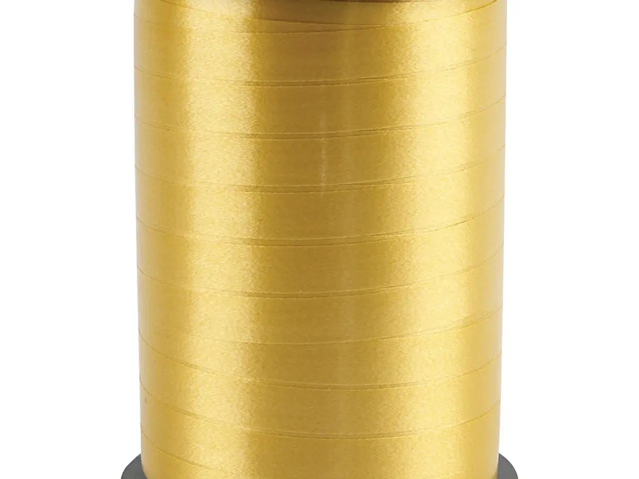 Billede 1 - Gavebånd, B: 10 mm, blank, guld, 250m/ 1 rl.