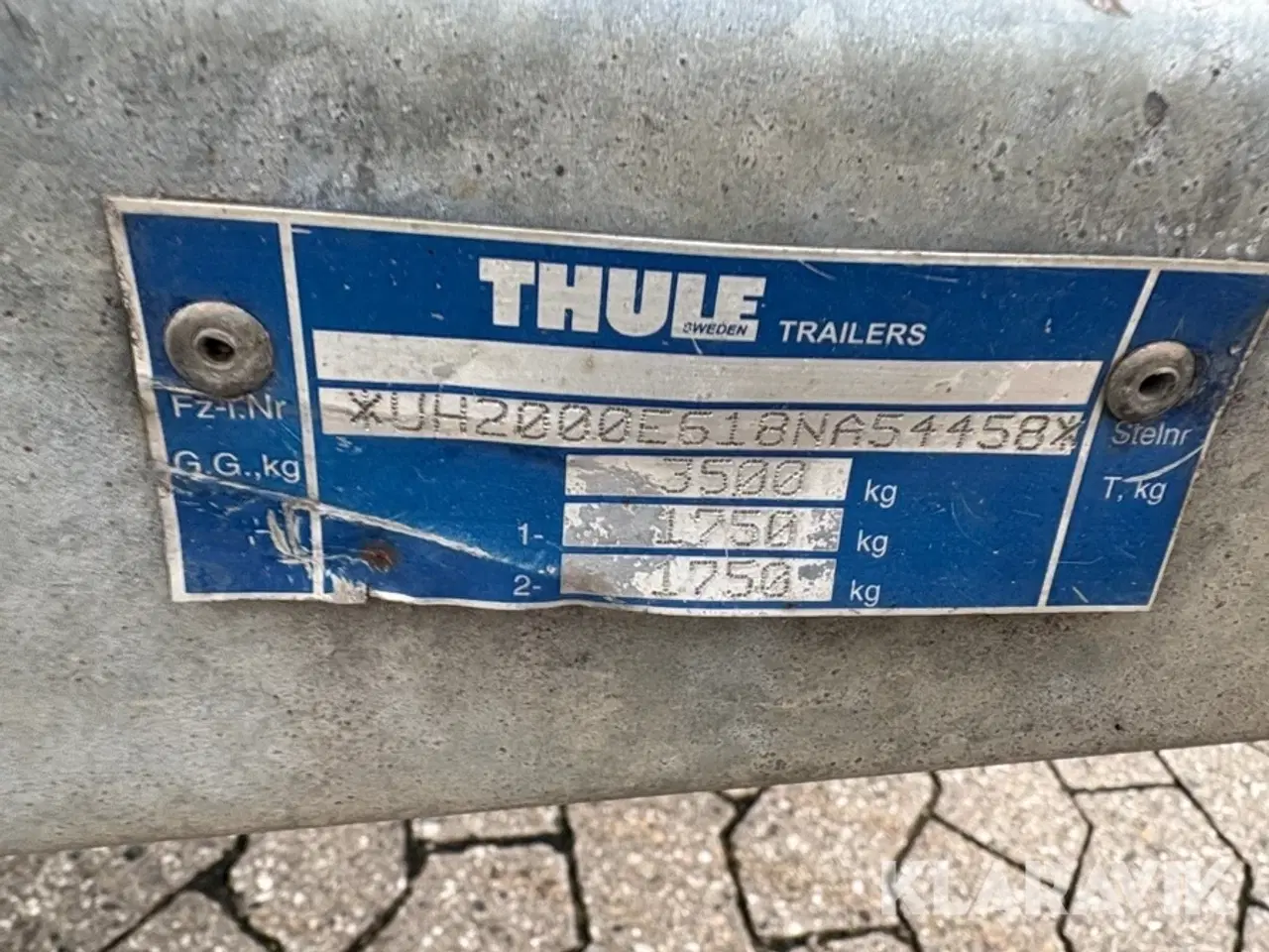 Billede 8 - Maskintrailer Brenderup MT 3651