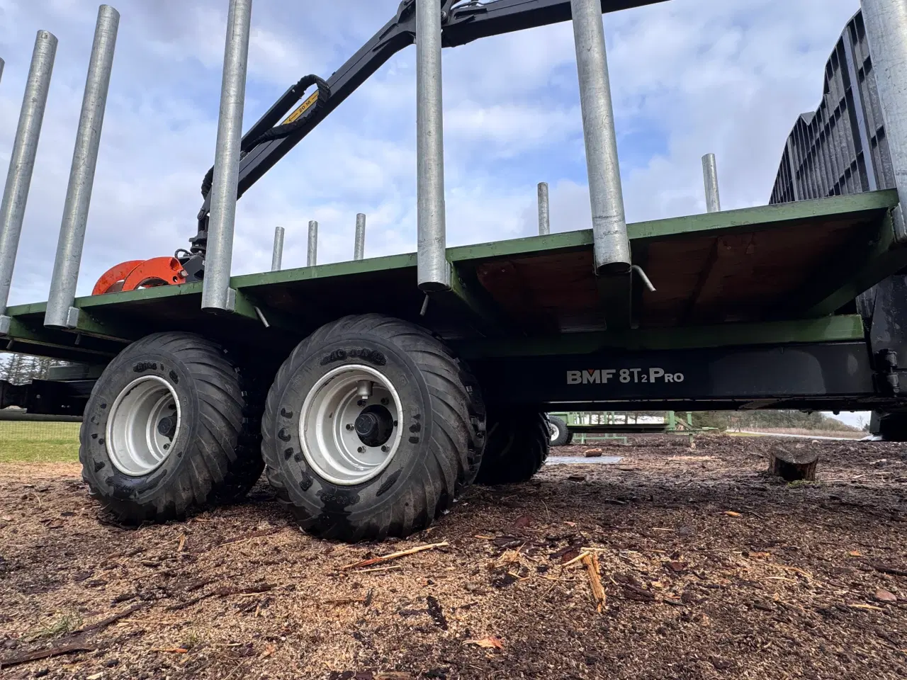 Billede 1 -  UNIK BMF 8T2 Pro Skovvogn (8T) – Som ny!