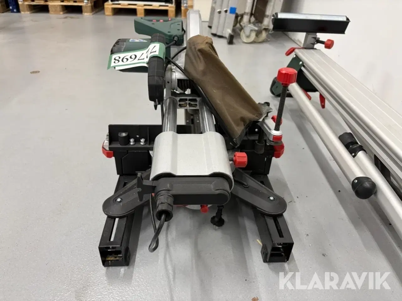 Billede 8 - Kap- og geringssav Metabo KGS 305 M med stativ