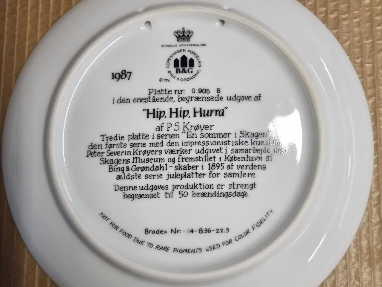 Billede 10 - Skagen platter, 8stk, fejlfri