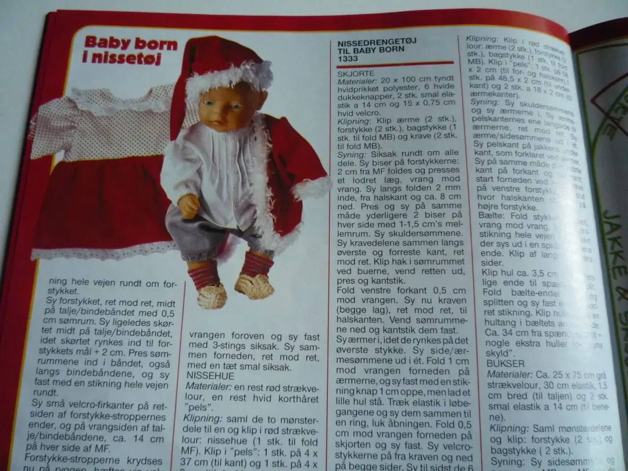 Billede 6 - Nissebogen med opskrifter til Baby Born