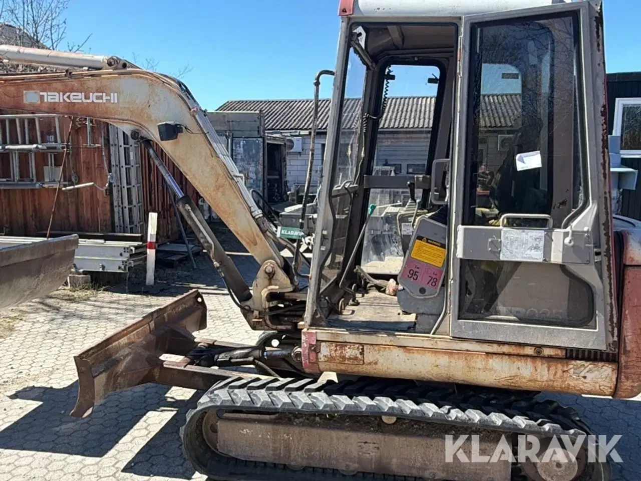 Billede 4 - Gravemaskine Takeuchi TB035