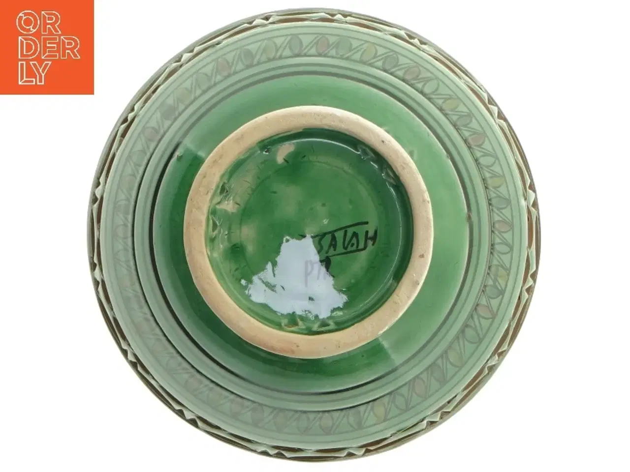 Billede 3 - Marokkansk skål i keramik (str. Ø 19x9,5 cm)