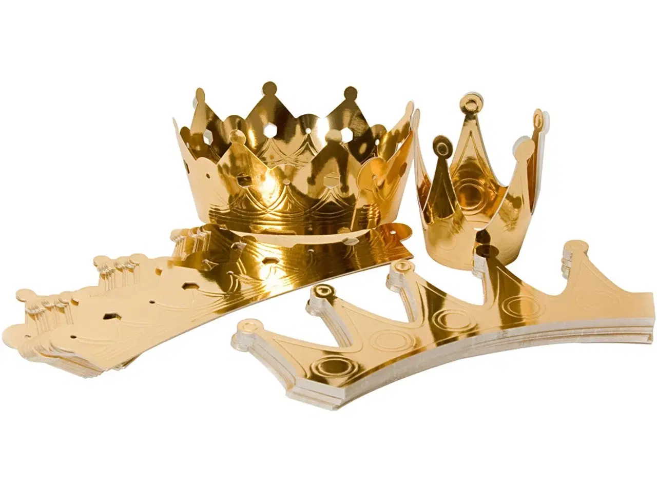 Billede 1 - Fastelavnskroner - saml selv, 75stk./ 1 pk.