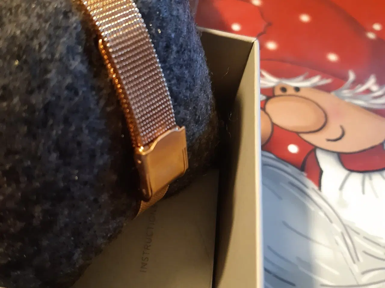 Billede 4 - Obaku sol i rosegold med mesh lænke.