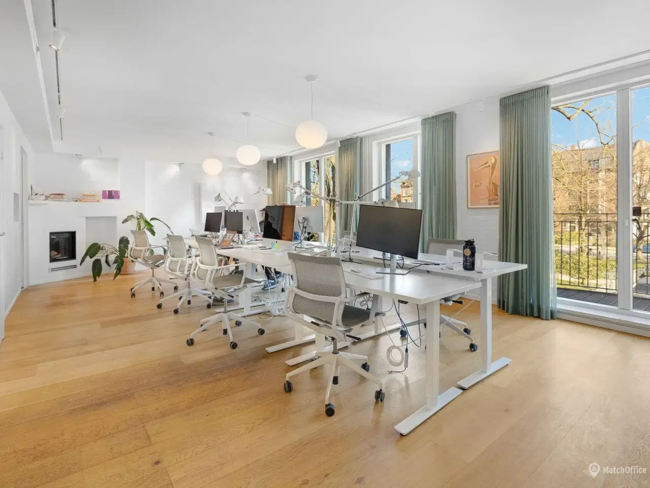 Billede 6 - EKSKLUSIVE LEJEMÅL VED FREDERIKSBERG HAVE KONTOR / KLINIK / SHOWROOM M.M.