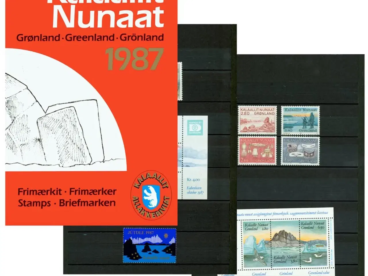 Billede 6 - Grønland - 11 forskellige postfriske årsmapper