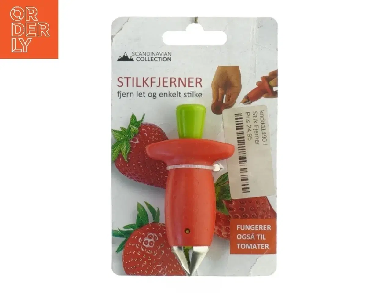 Billede 1 - Stilkfjerner til frugt og grønt fra Scandinavian Collection (str. 10 cm)