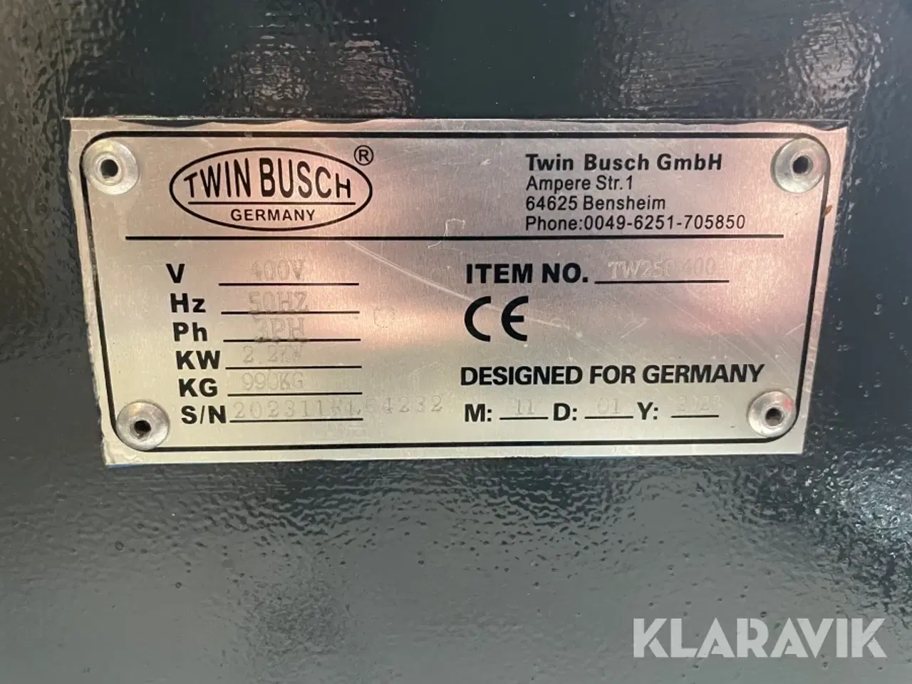 Billede 9 - Tosøjlelift Twin Busch