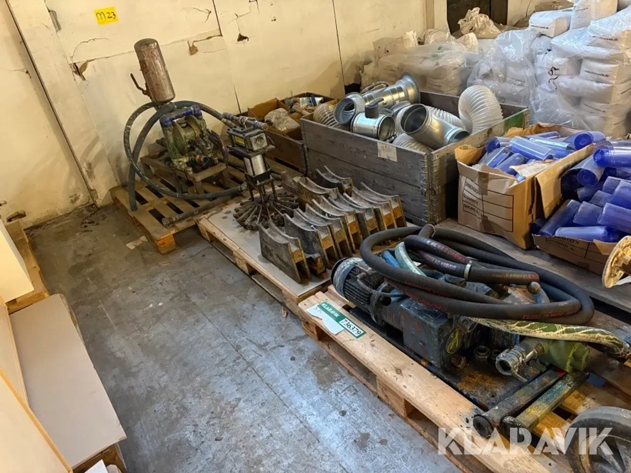 Billede 2 - Pumper til maling - 2 pumper, 1 hydraulisk enhed