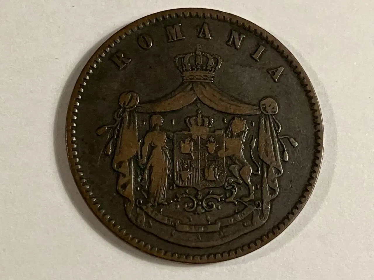 Billede 2 - 10 Bani 1867 Romania