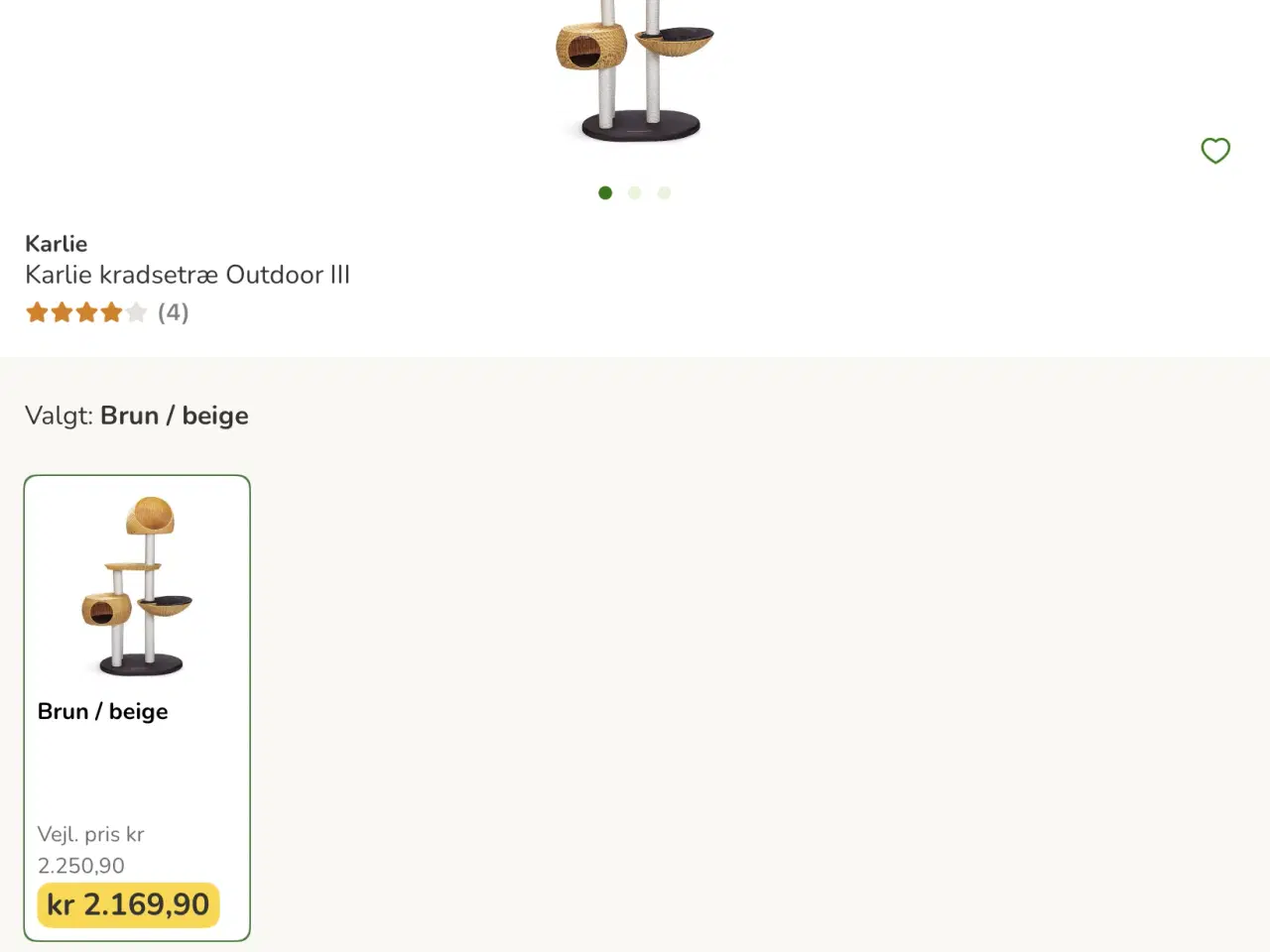 Billede 3 - Udendørs katte / kradsetræ.