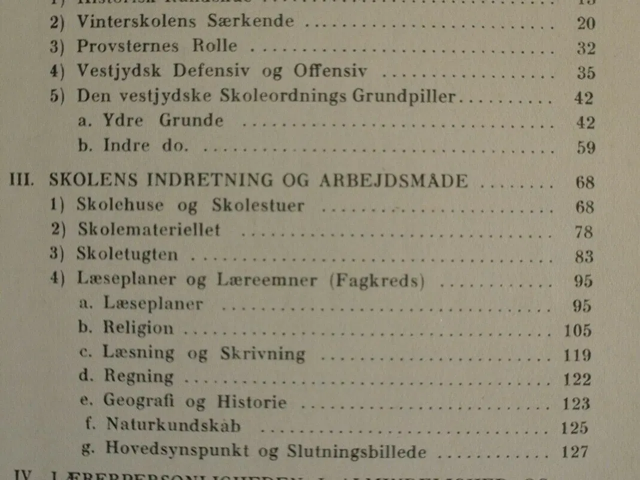 Billede 2 - vinterskoleliv i vestjylland. udgåe. biblioteksbog
