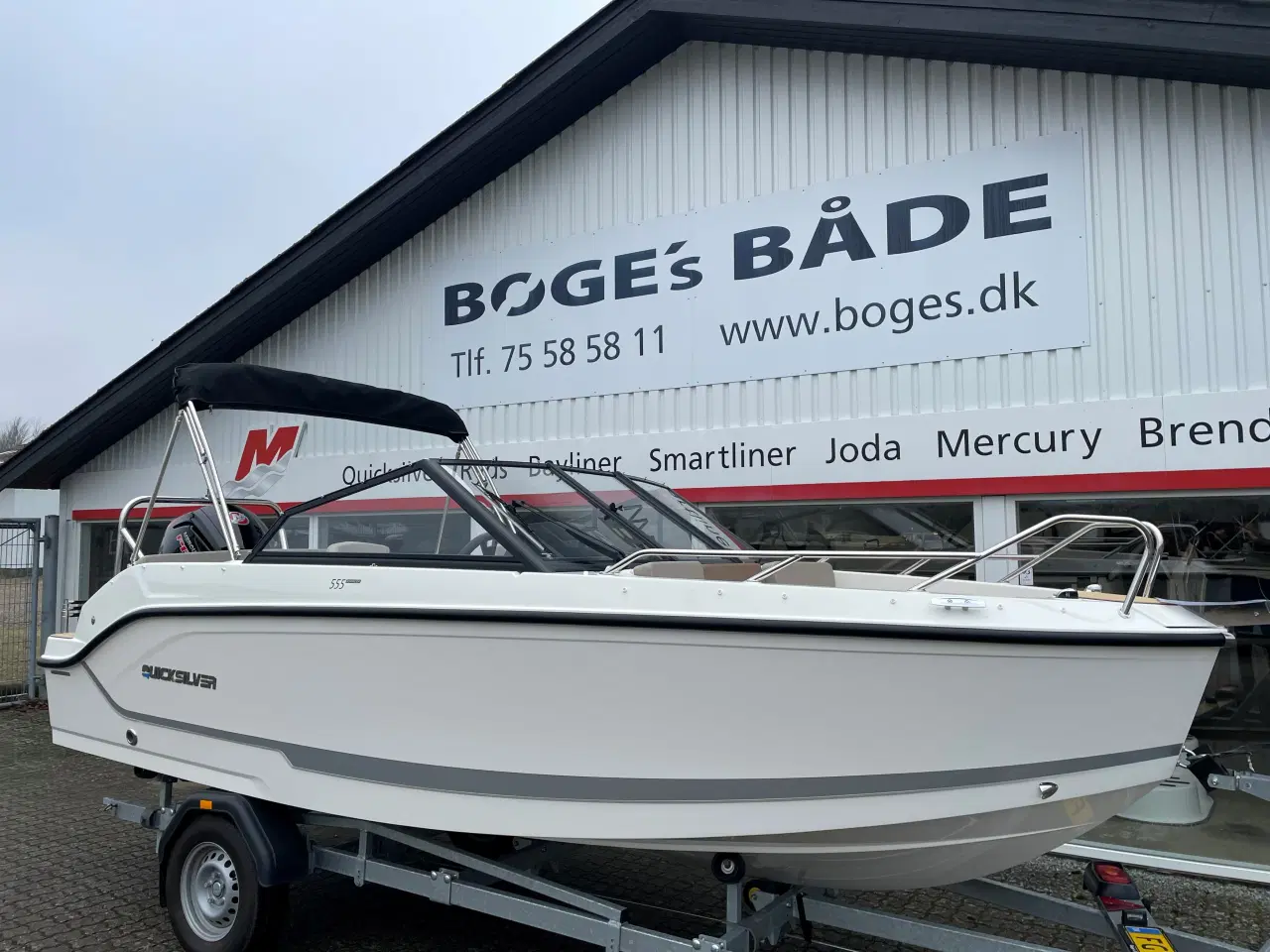Billede 2 - Quicksilver Activ 555 Bowrider med F115 Mercury-EFI ProXS 4 takt 2,1L - Flot udstyret.