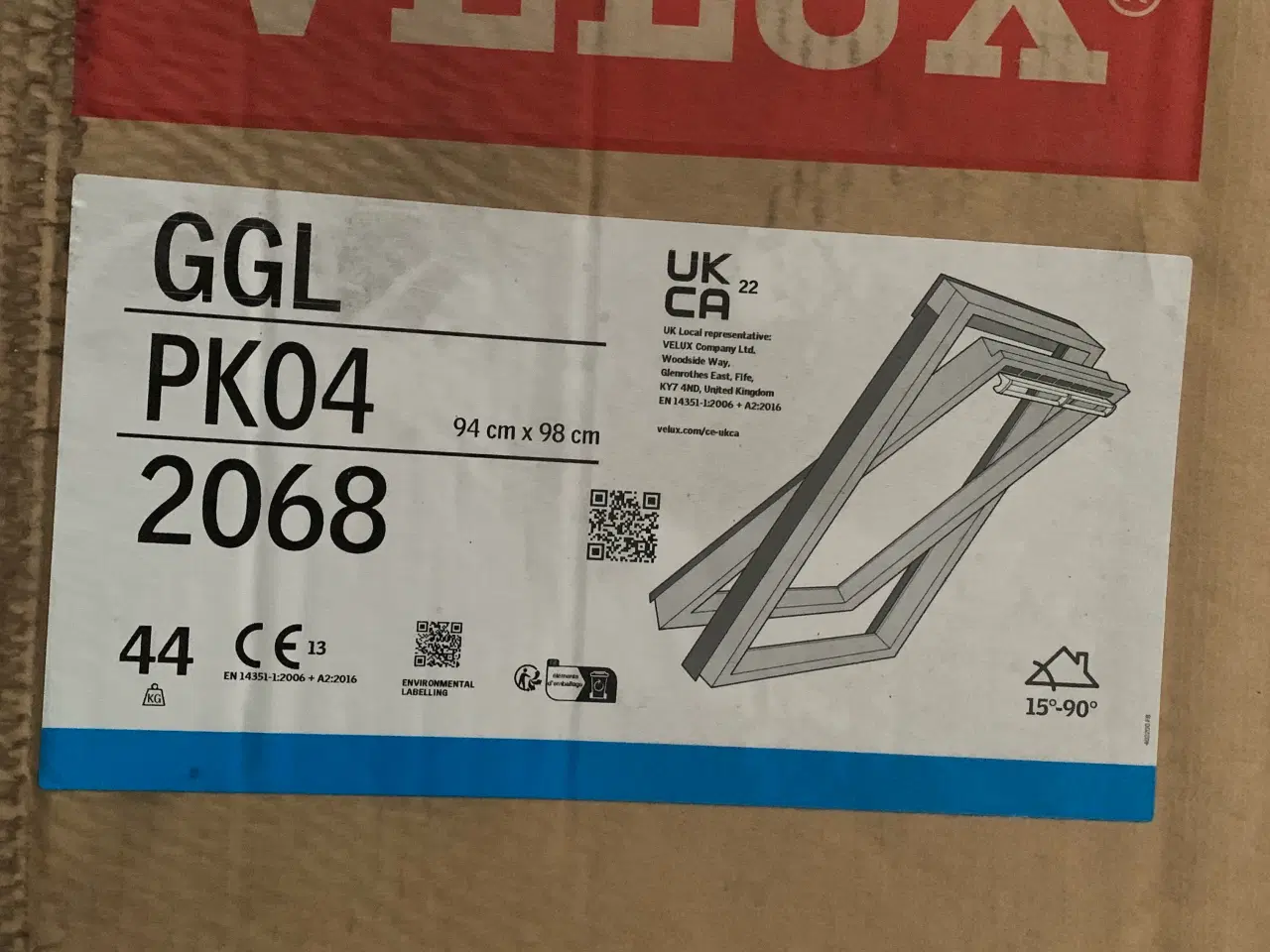 Billede 2 - Velux vindue med inddækning