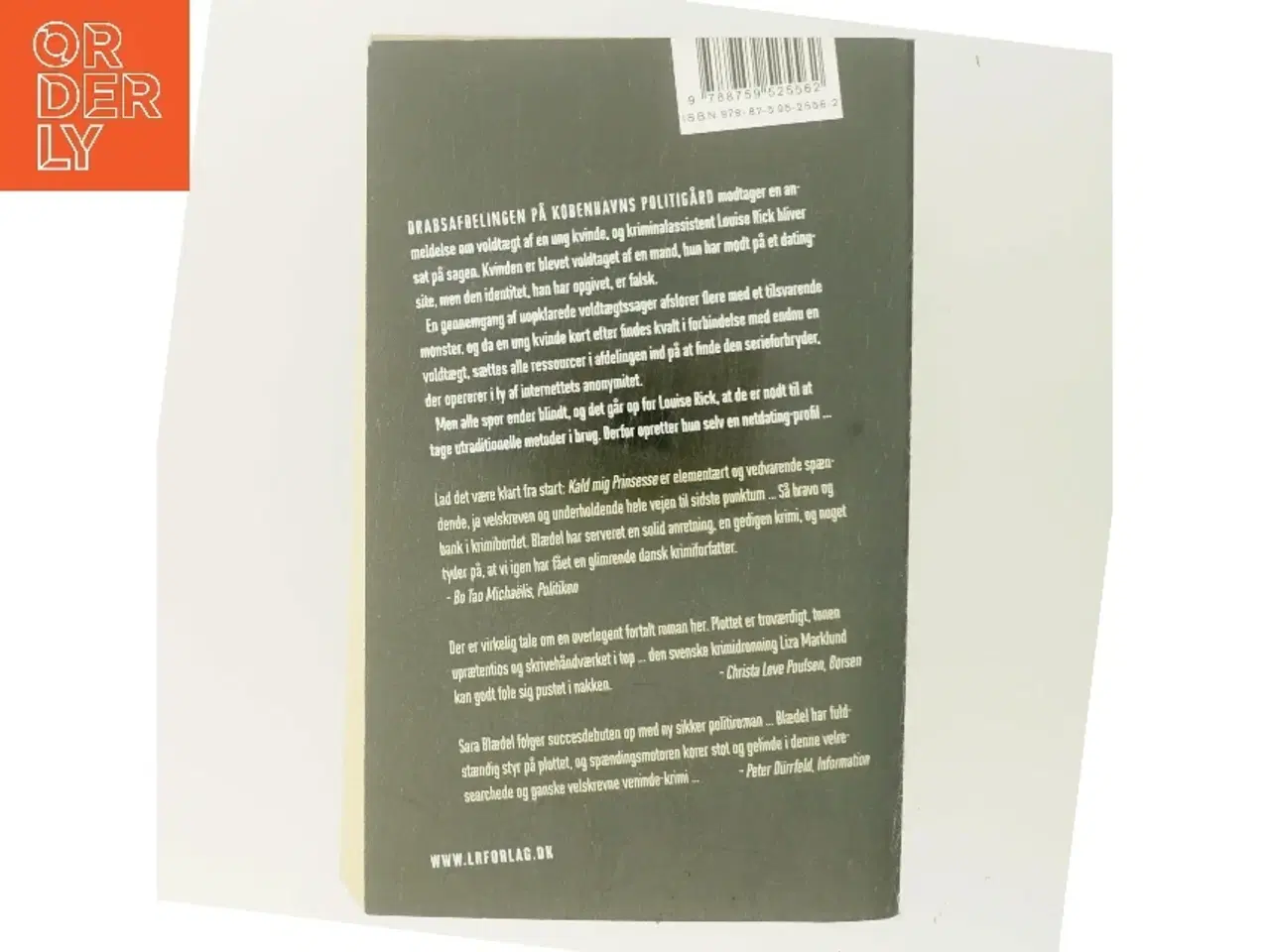 Billede 3 - Kald mig prinsesse : roman af Sara Blædel (Bog)