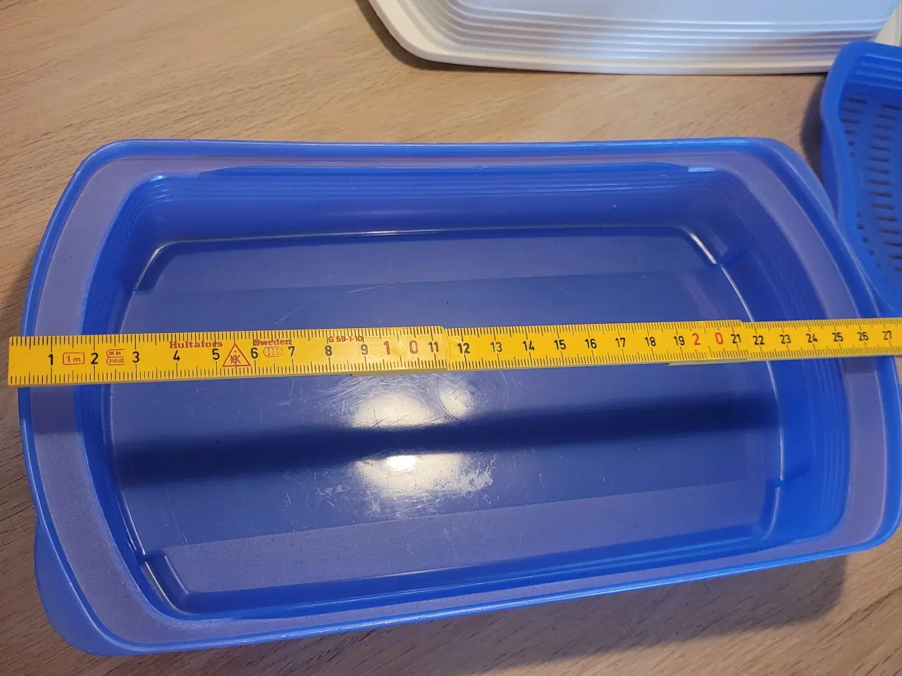 Billede 4 - Tupperware boks med rist i. Ost/ optøning m.m.