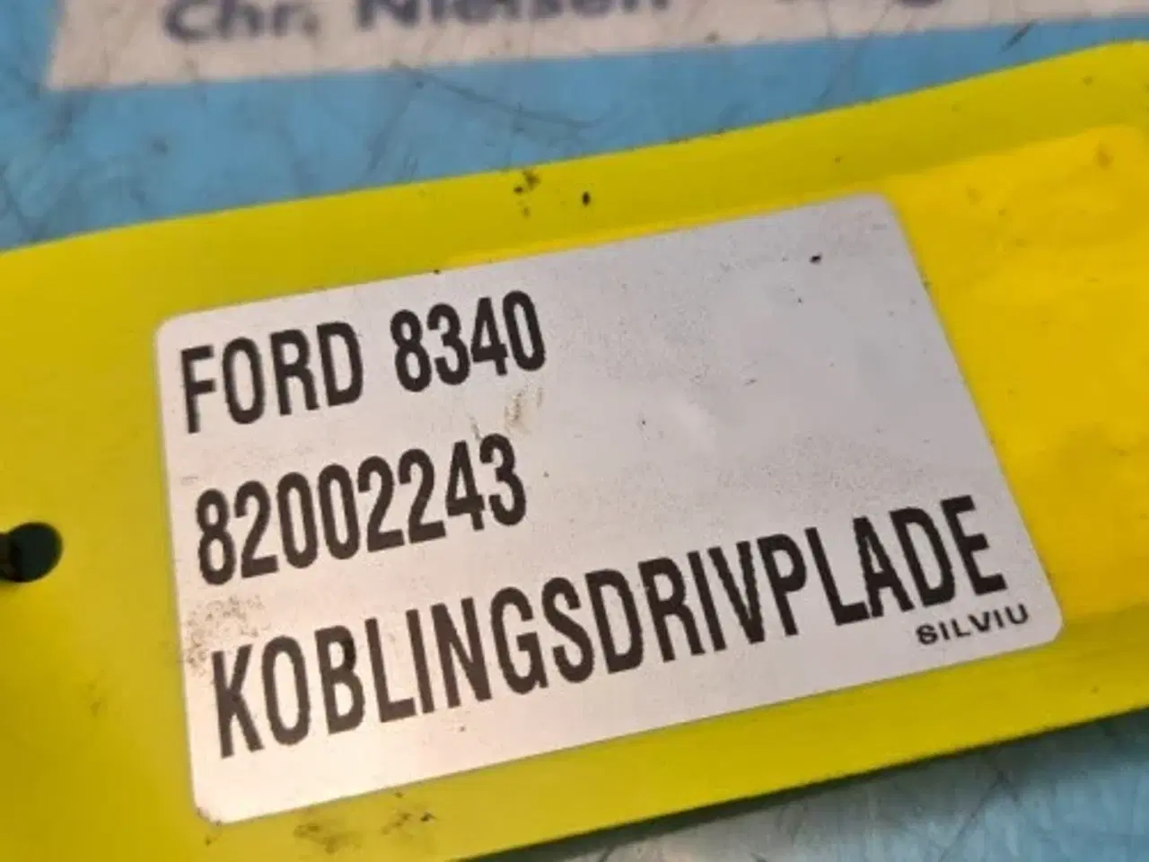 Billede 2 - Ford 8340 Koblingsdrivplade 82002243