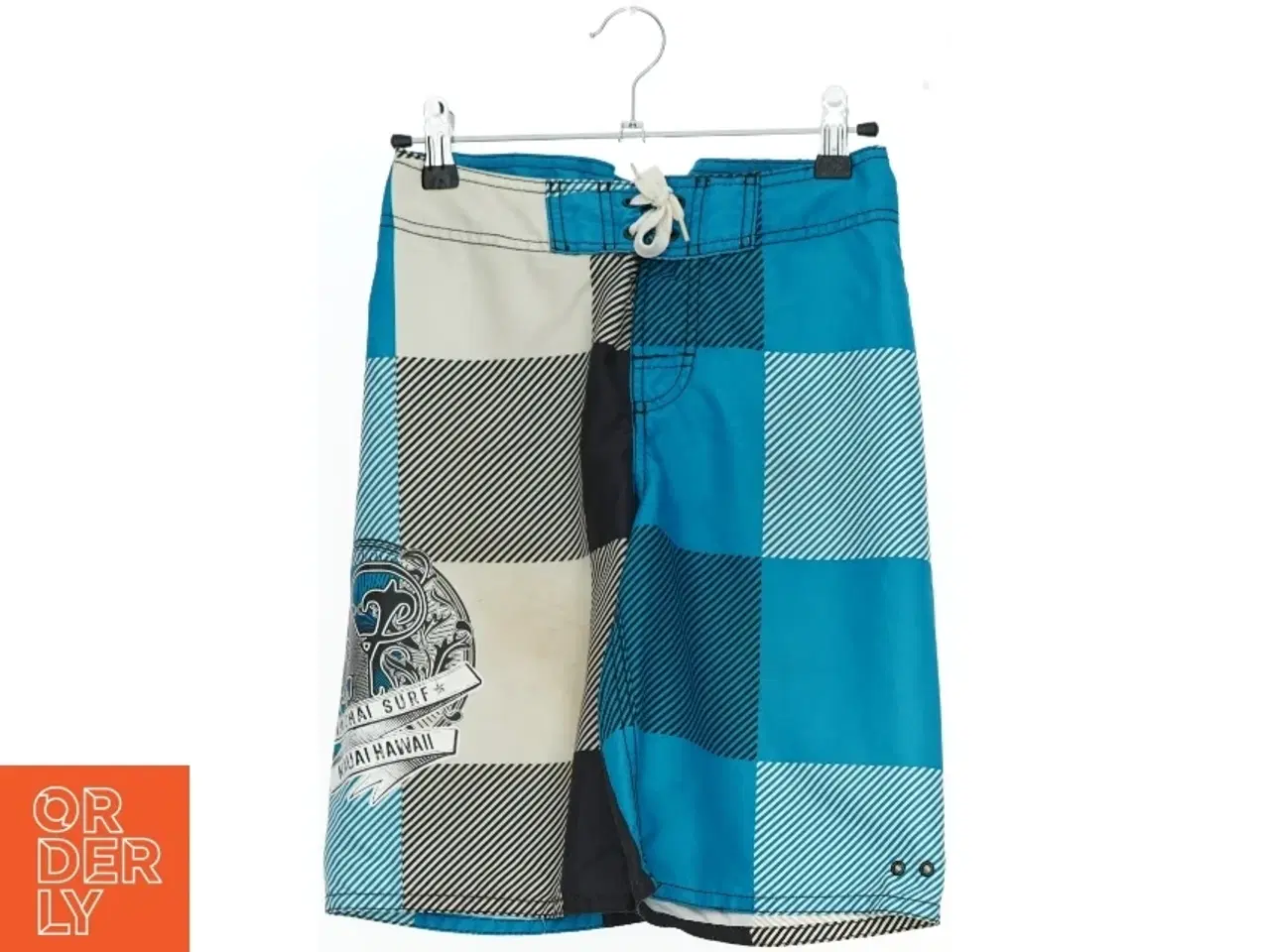 Billede 1 - Surf Badeshorts med tern fra H&M (str. 140)
