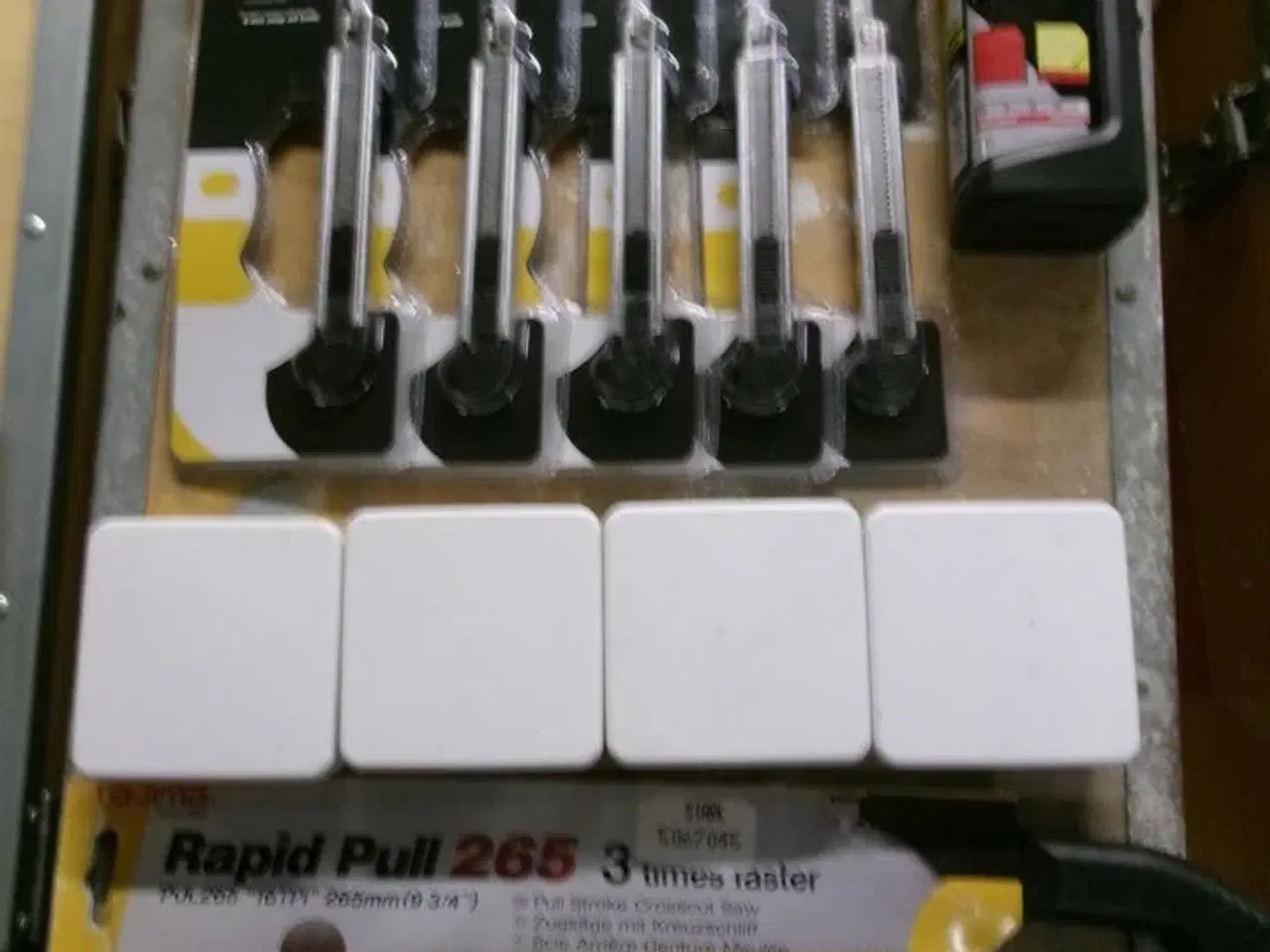 Billede 1 - Håndsav, samlebokse, hobbyknive m.m.