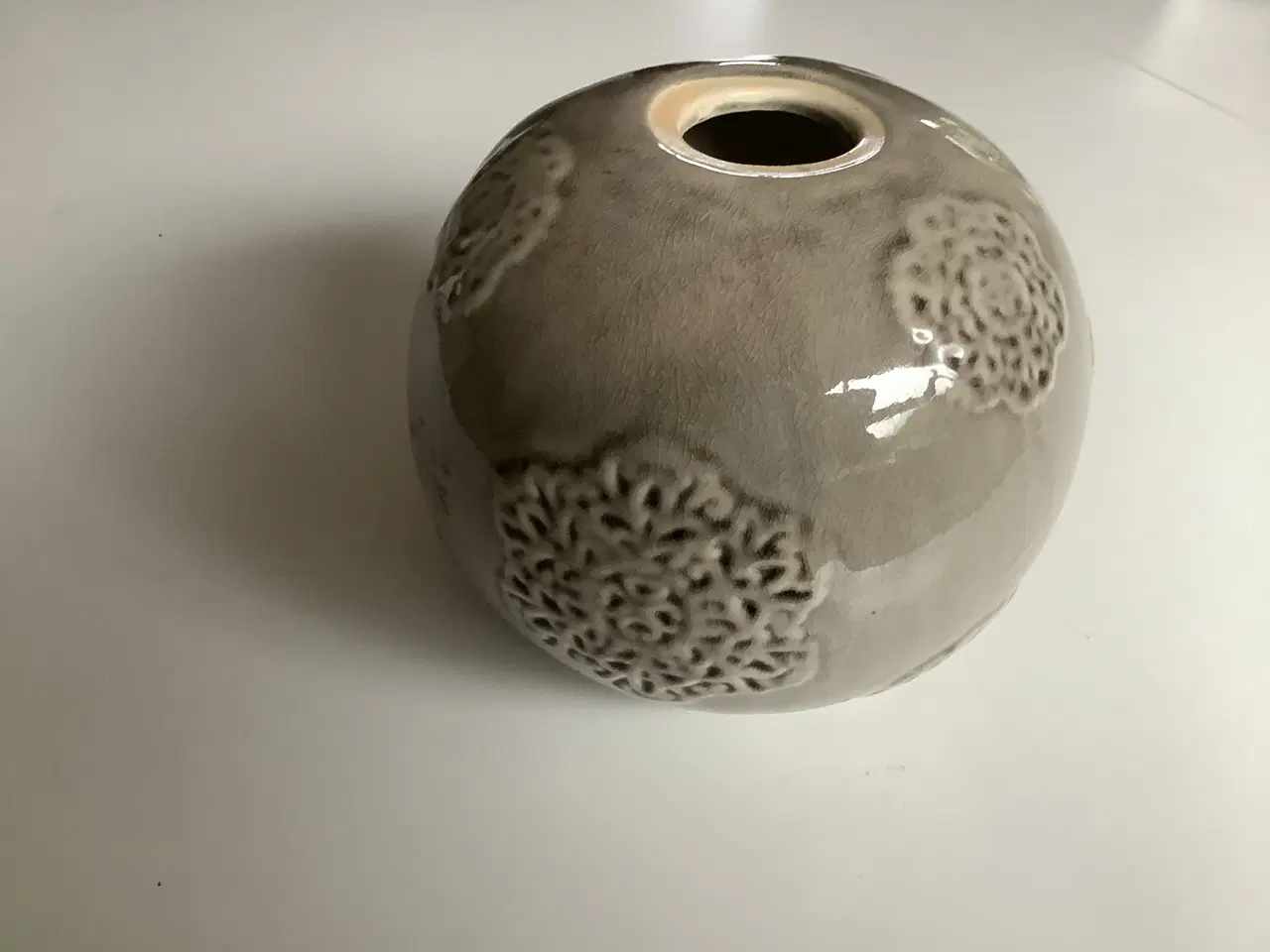 Billede 3 - Kugle blomstervase.