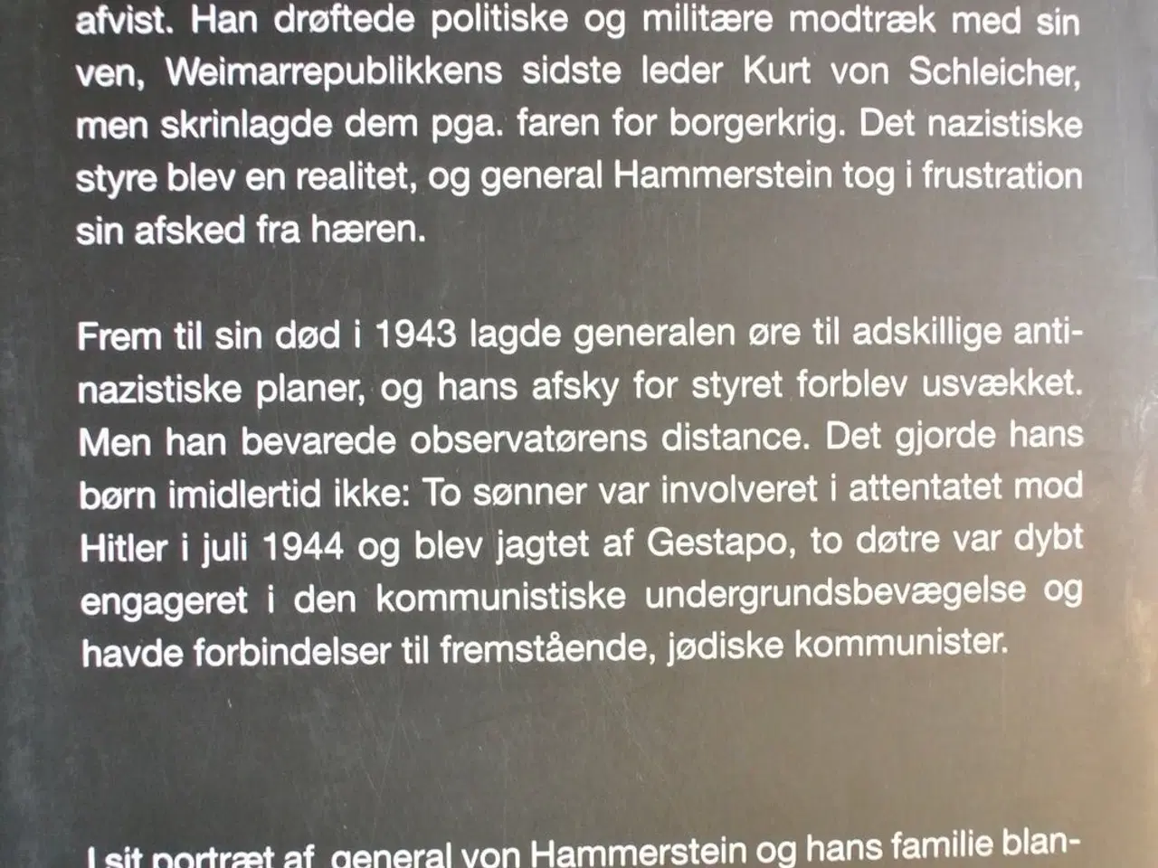 Billede 4 - hammerstein eller egensindigheden en tysk historie