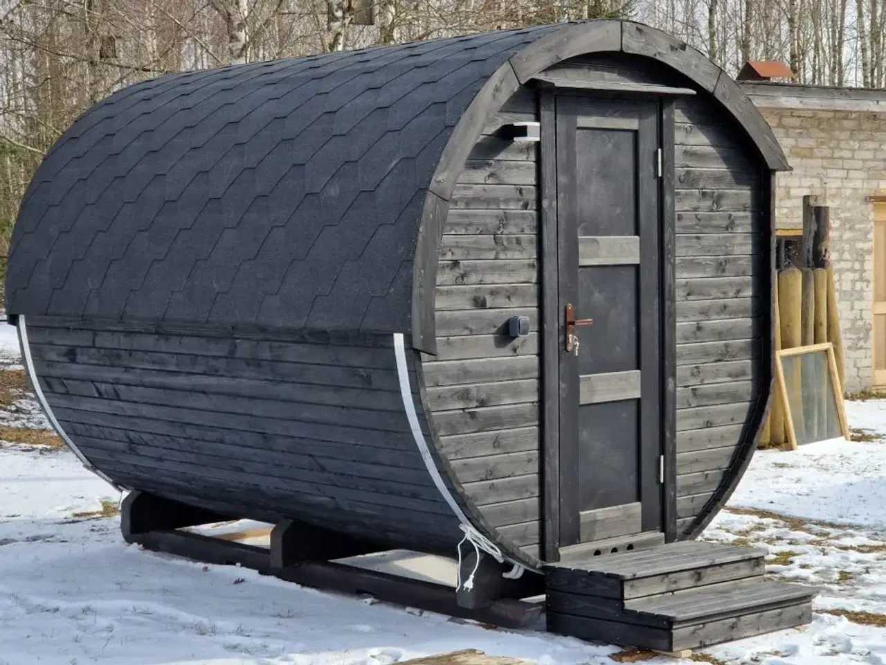 Billede 3 - Sauna 2.5 m.med panoramavindue ink,levering 31900