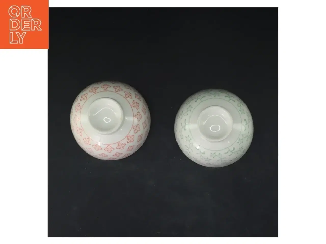 Billede 3 - Skålesæt med mønster (str. Ø 11,5 cm)