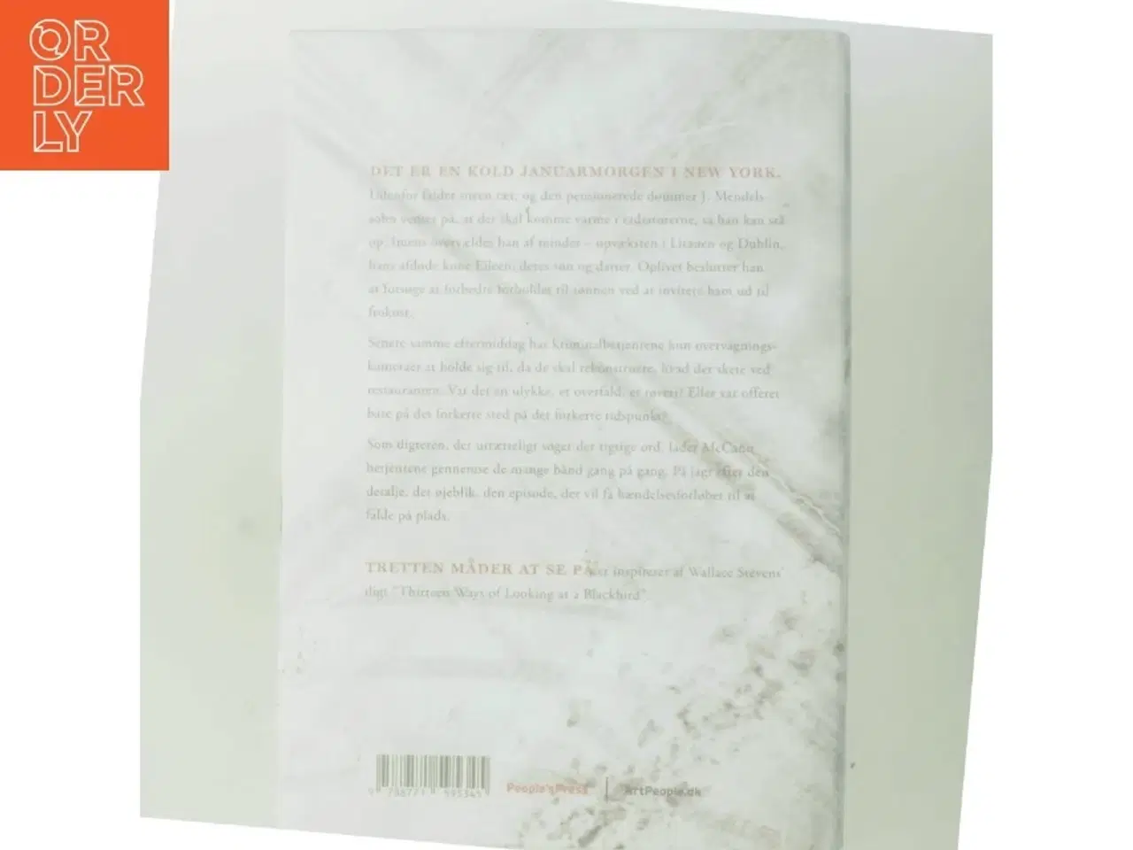 Billede 3 - Tretten måder at se på : en roman og tre historier af Colum McCann (Bog)