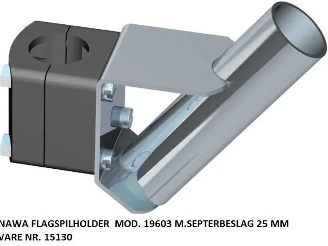 Billede 1 - Flagspilholder