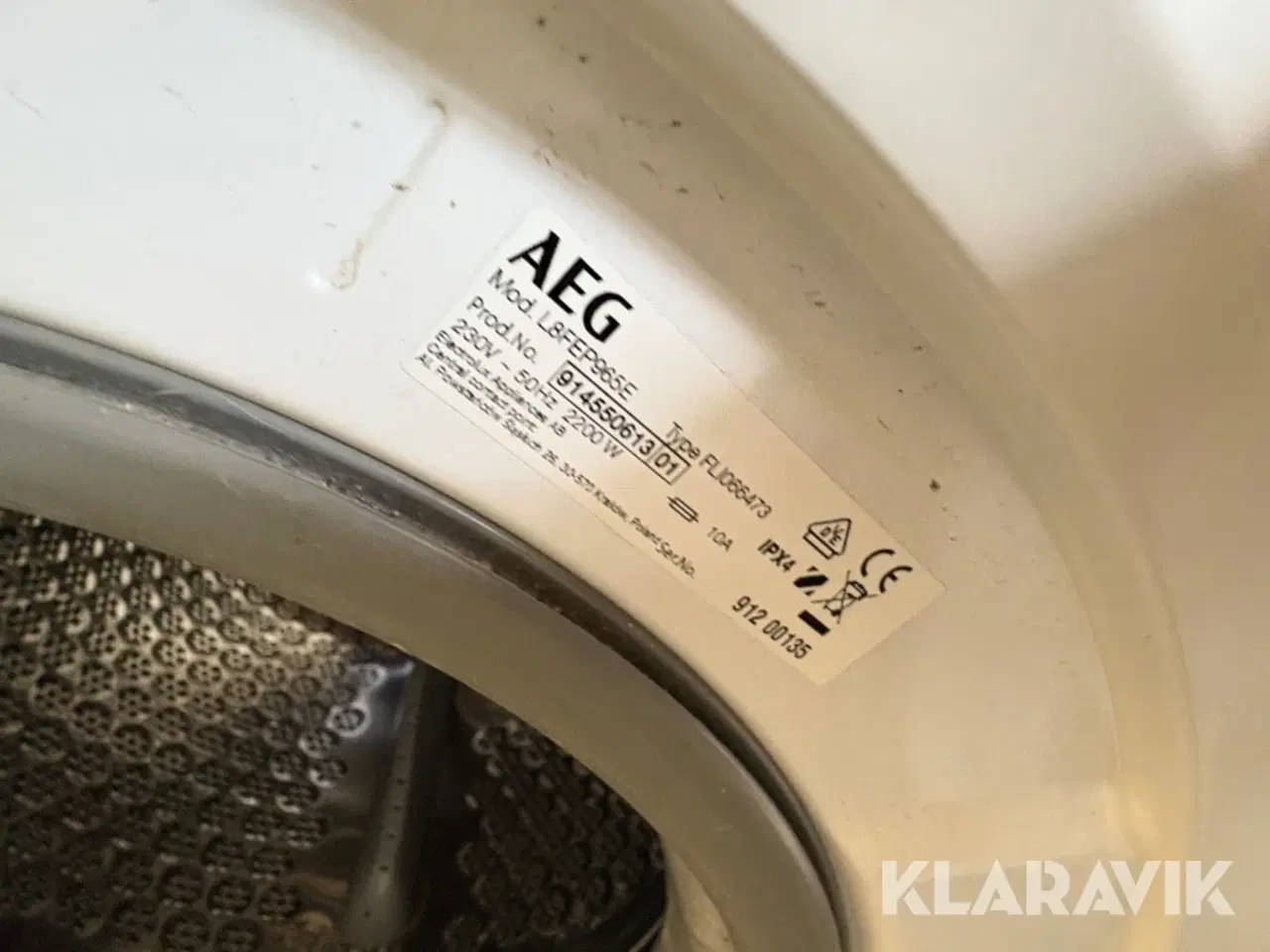 Billede 8 - Vaskemaskine AEG L8FEP965E