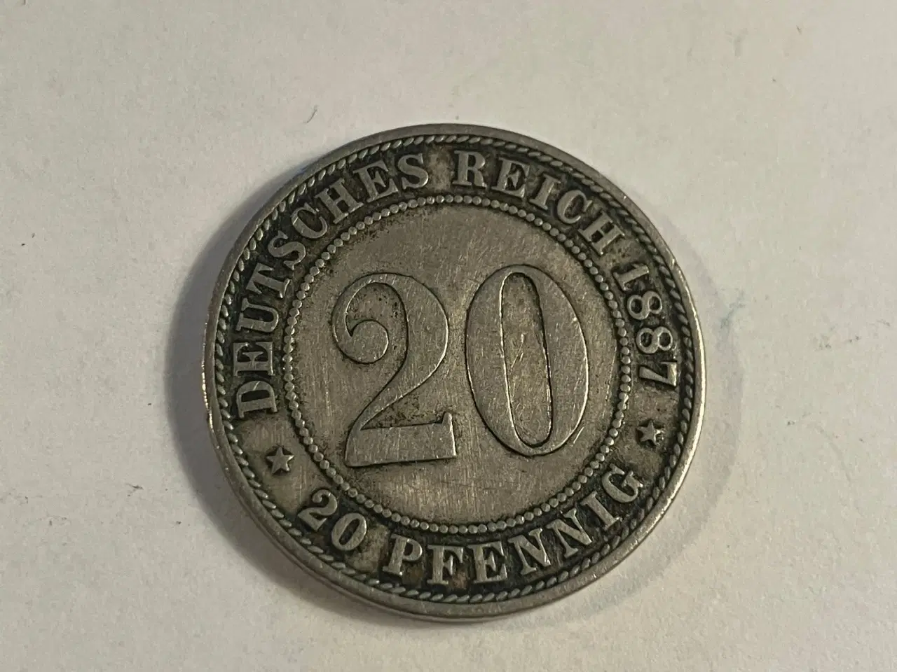 Billede 1 - 20 Pfennig 1887 Germany