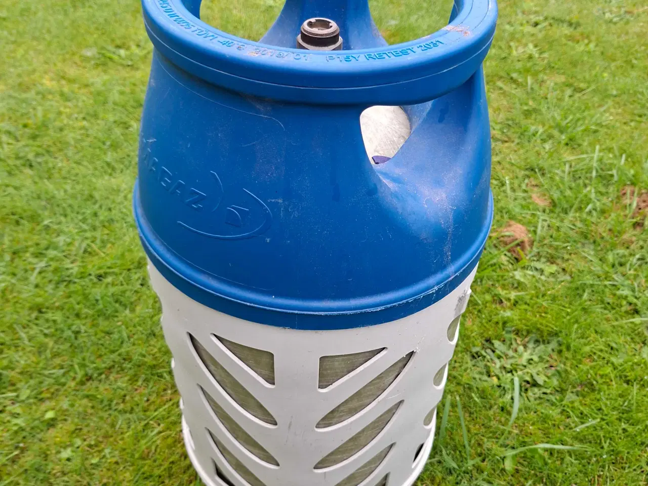 Billede 3 - Tom 10 kg letvægt gasflaske 