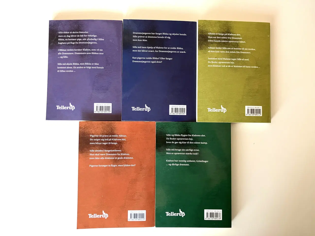 Billede 2 - Drømmer 1-5 (5 bøger). Af Pernille Eybye