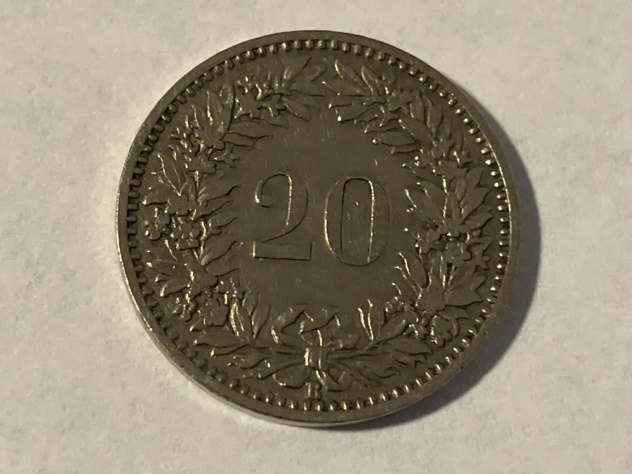 Billede 2 - 20 Rappen 1883 Switzerland