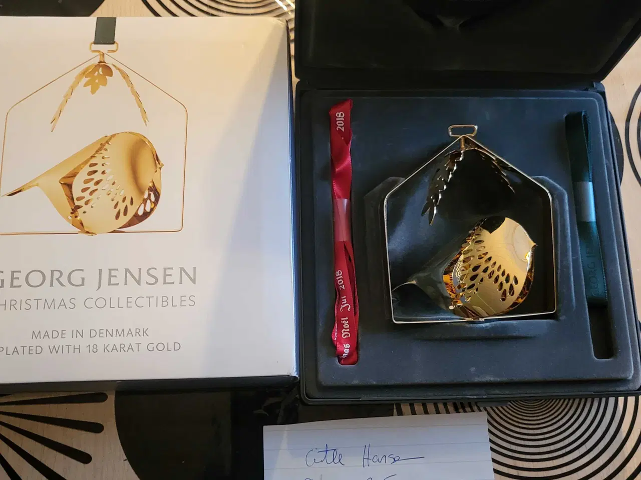 Billede 2 - Georg jensen juleuro guld 2018