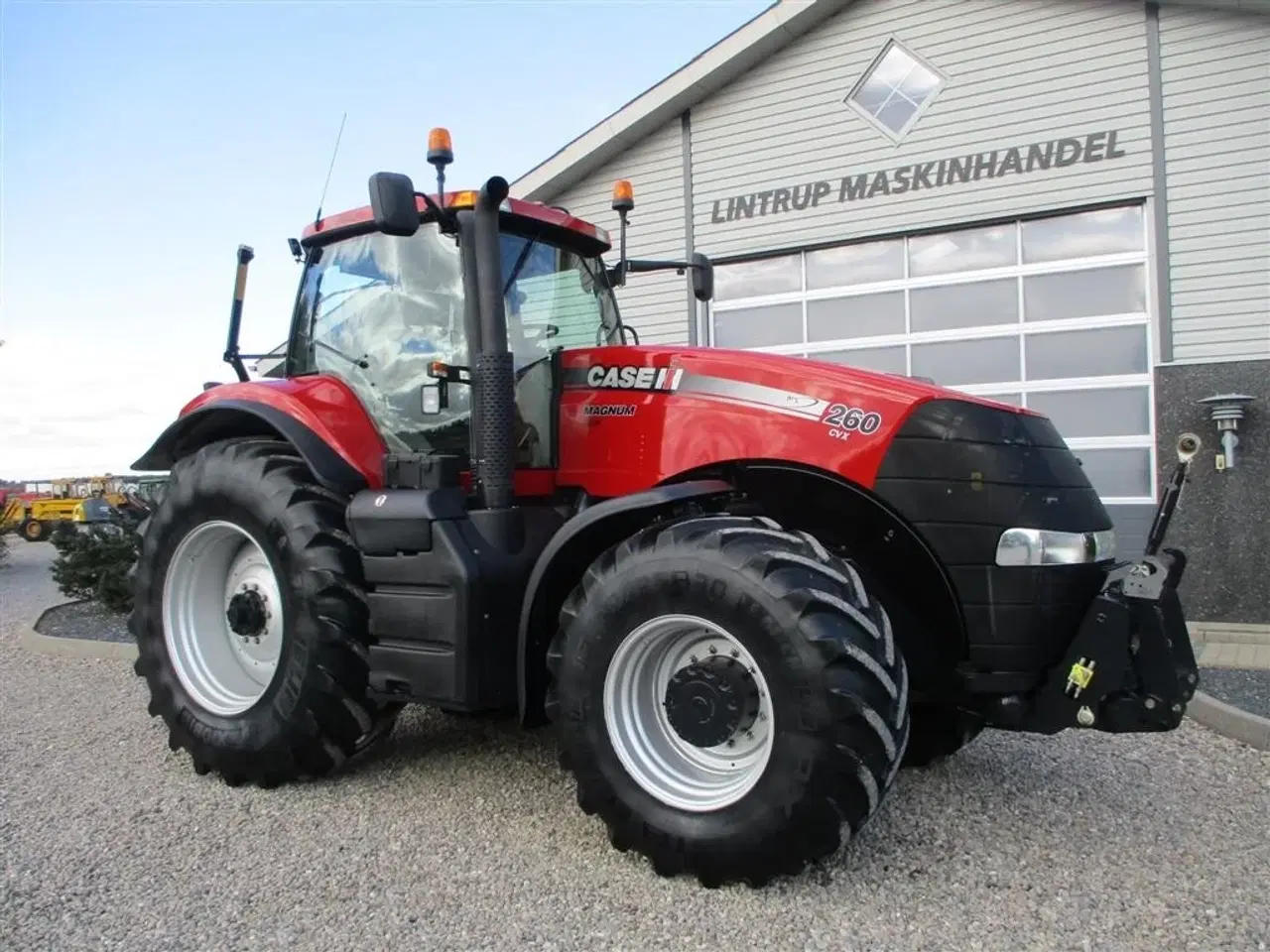 Billede 17 - Case IH MAGNUM 260 CVX med frontlift, affjedret foraksel og affjedret kabine.