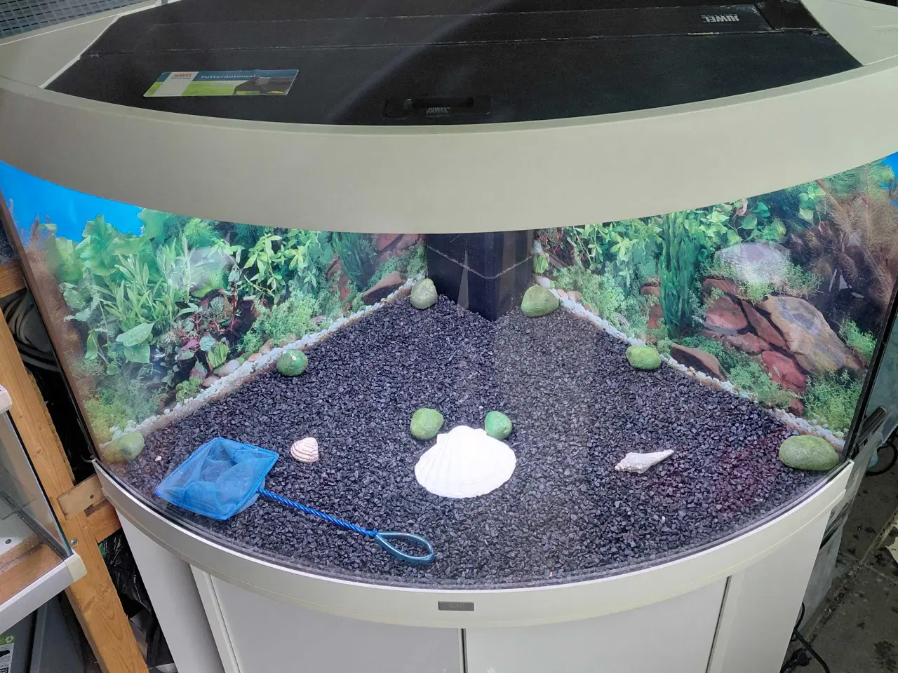 Billede 2 - Hjørne akvarier 190L