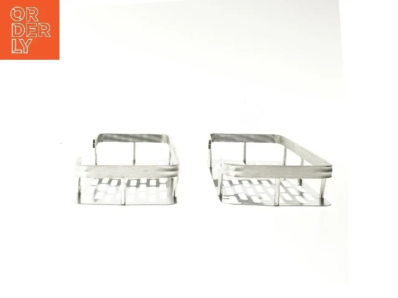 Billede 3 - Rustfrit stål hylde (str. 5x13x30 cm)