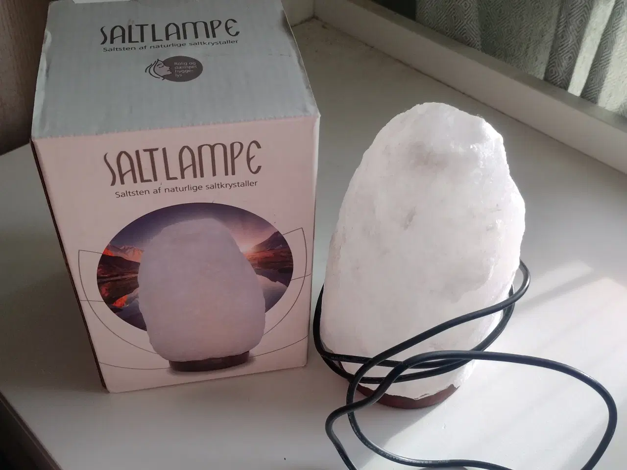 Billede 1 - Saltlampe med USB