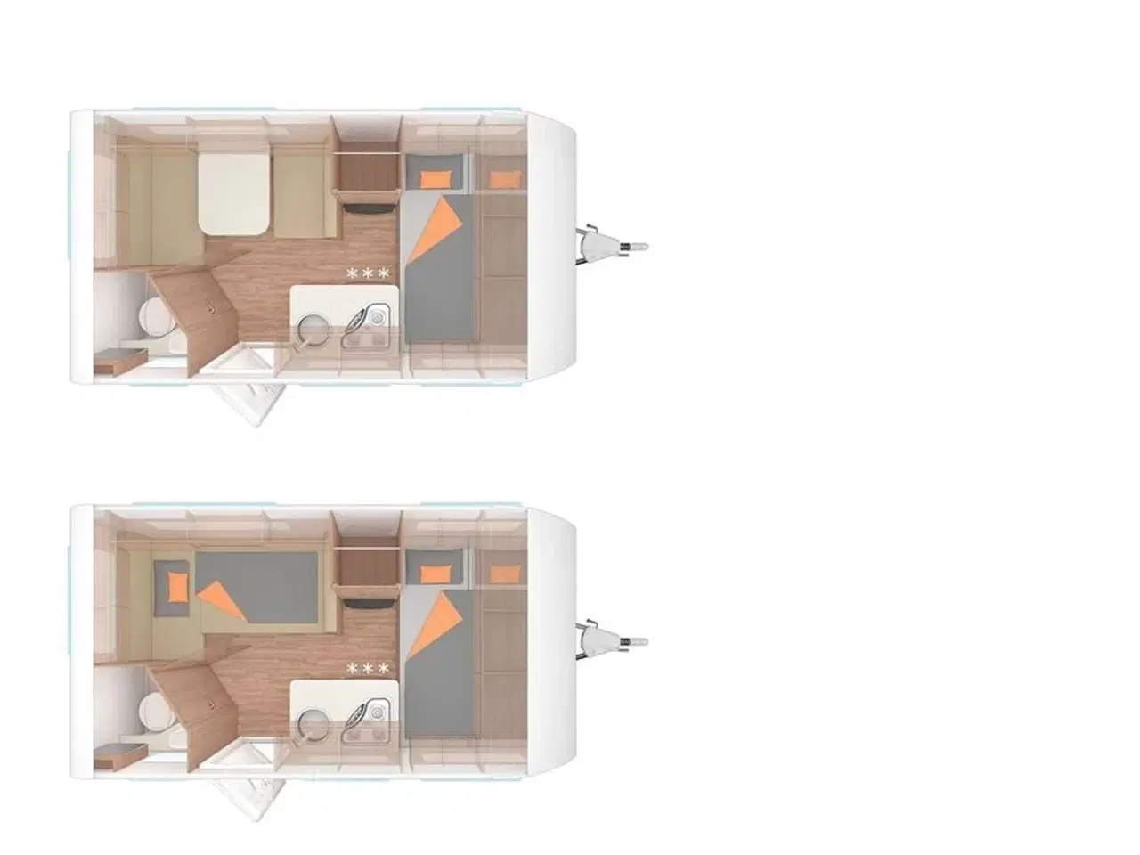 Billede 5 - 2020 - Weinsberg CaraOne 390 QD Perfekt lille vogn til en EL-bil