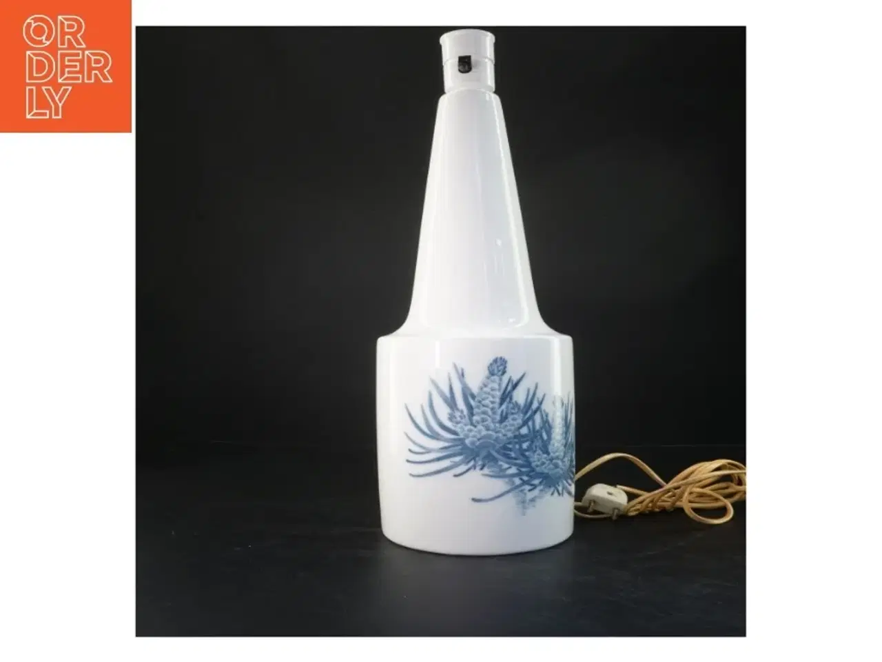 Billede 1 - Keramisk lampe, Fog & Mørup fra Royal Copenhagen (str. 52x13 cm)