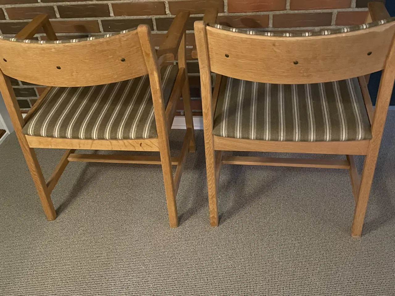 Billede 2 - 2 stk Børge Mogensen armstole 