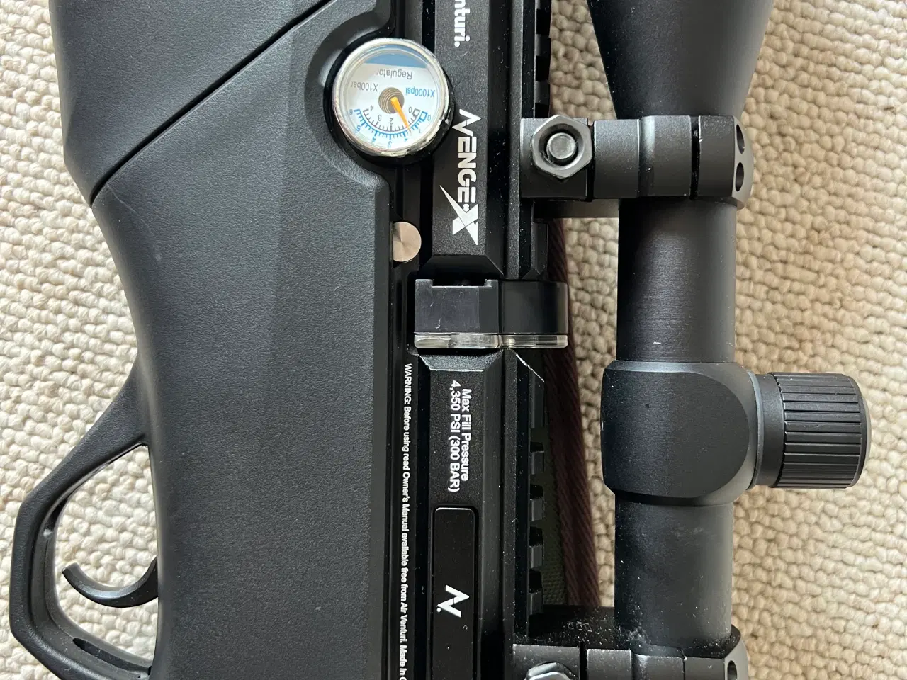 Billede 4 - Luft gevær i 5,5 mm 300 bar