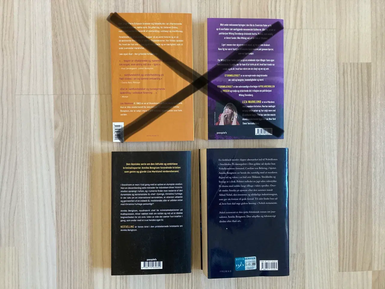 Billede 2 - Nedtælling / Nobels testamente - Liza Marklund