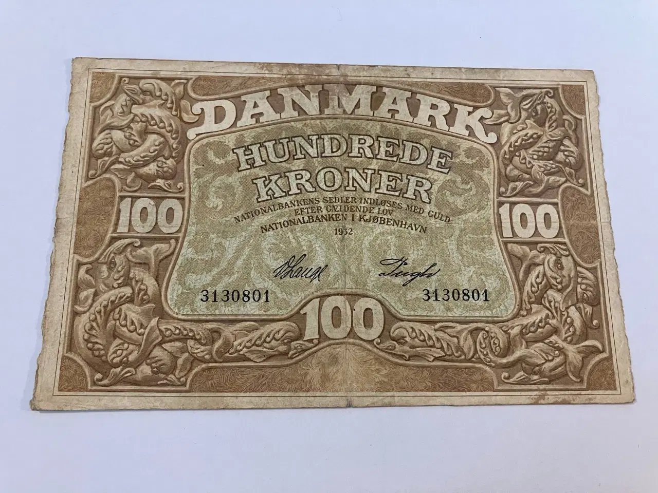 Billede 1 - 100 Kroner 1932 Danmark