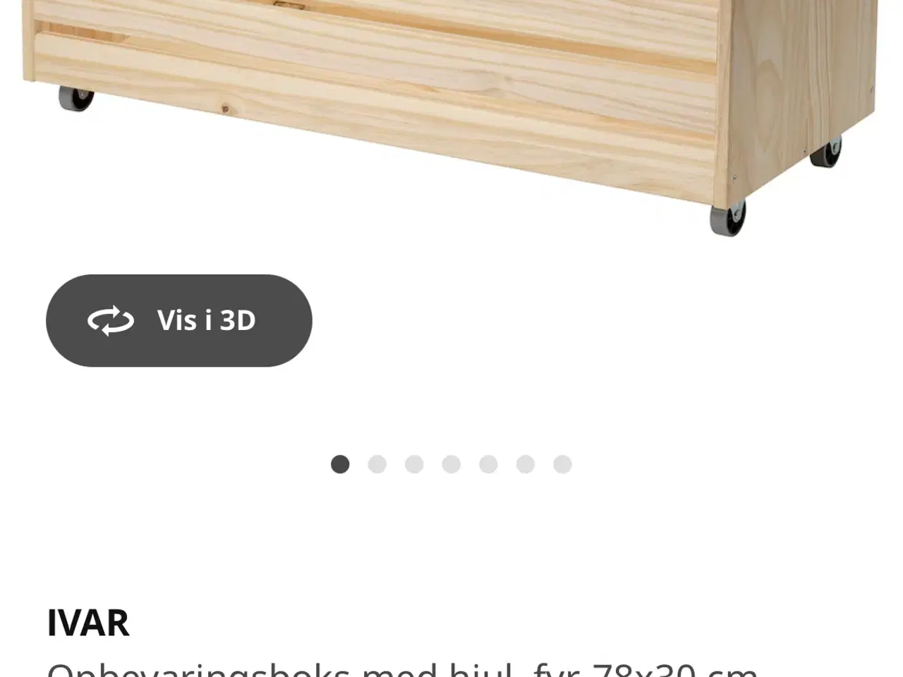 Billede 3 - Ivar skuffe 