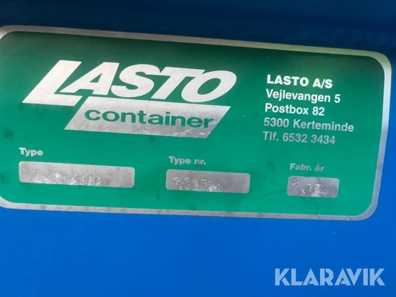 Billede 6 - Grabkasse Lasto 3.75m3 1 styk